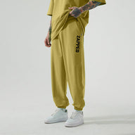 ZAPPED COTTON JOGGER PANTS - PISTACHIO