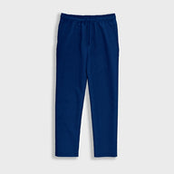 LOOSE FIT RIBBED TROUSER - NAVY BLUE