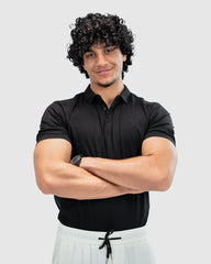 Men’s Black Polo T-Shirt