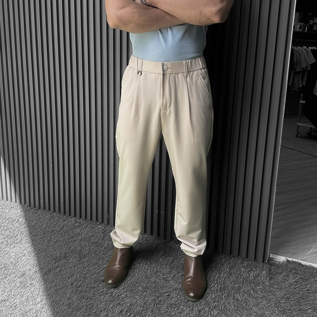 CLASSIC PLEATED WIDE LEG FORMAL PANTS Zapped Store CLASSIC PLEATED WIDE LEG FORMAL PANTS Zapped Store