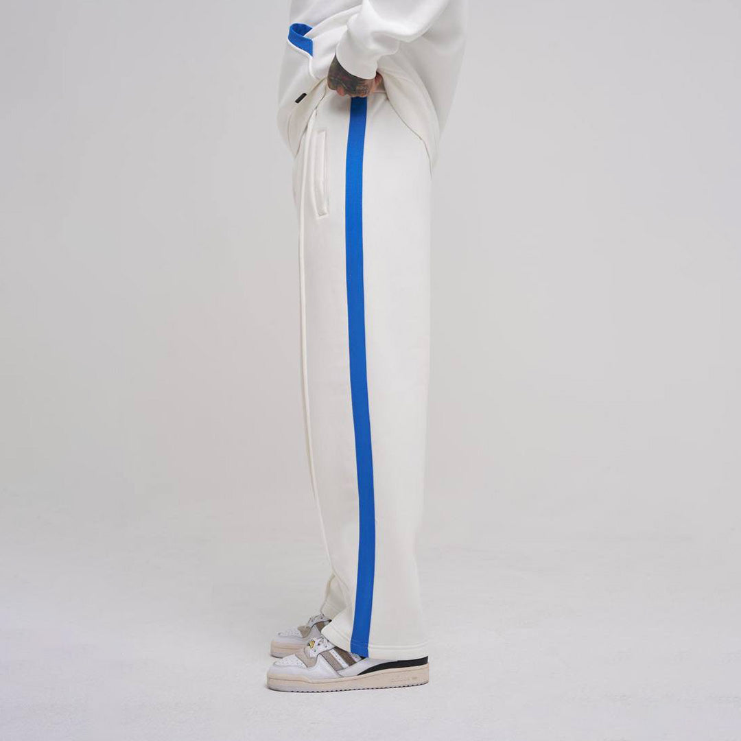 Strip Basic Baggy SweatPant - White