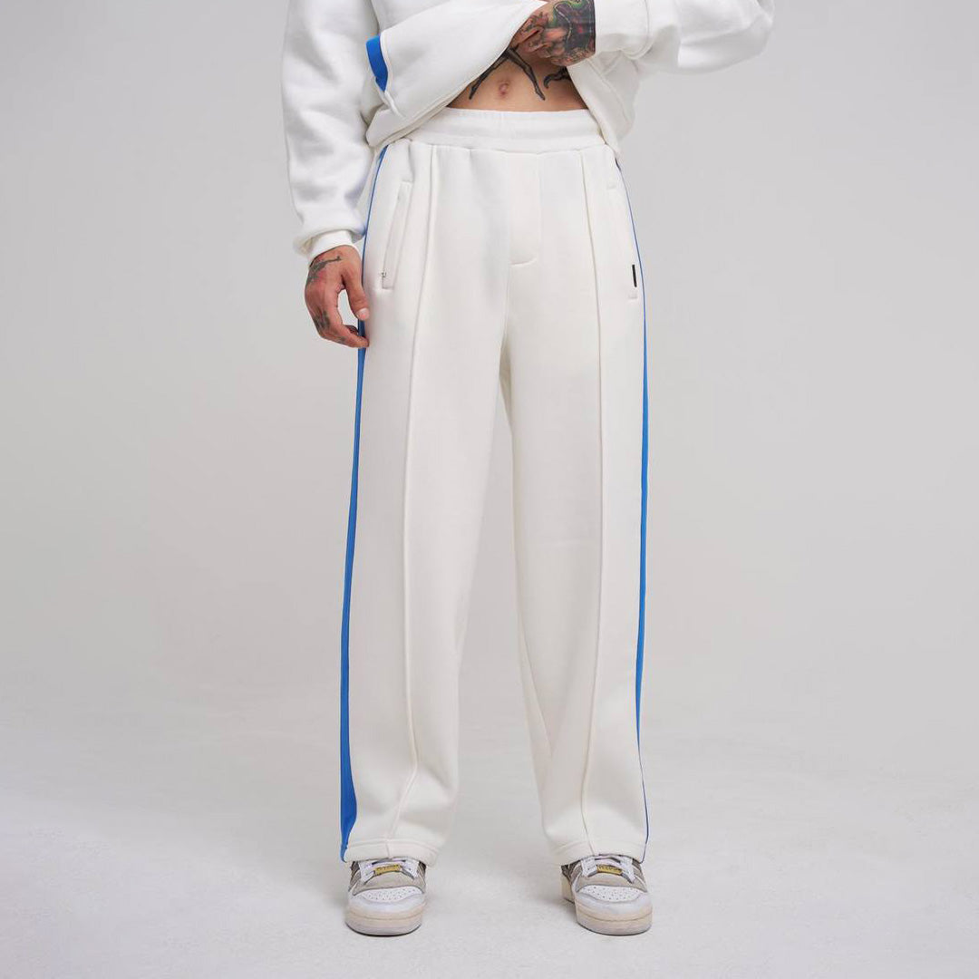 Strip Basic Baggy SweatPant - White