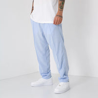 LOOSE FIT LINEN PANTS - BLUE