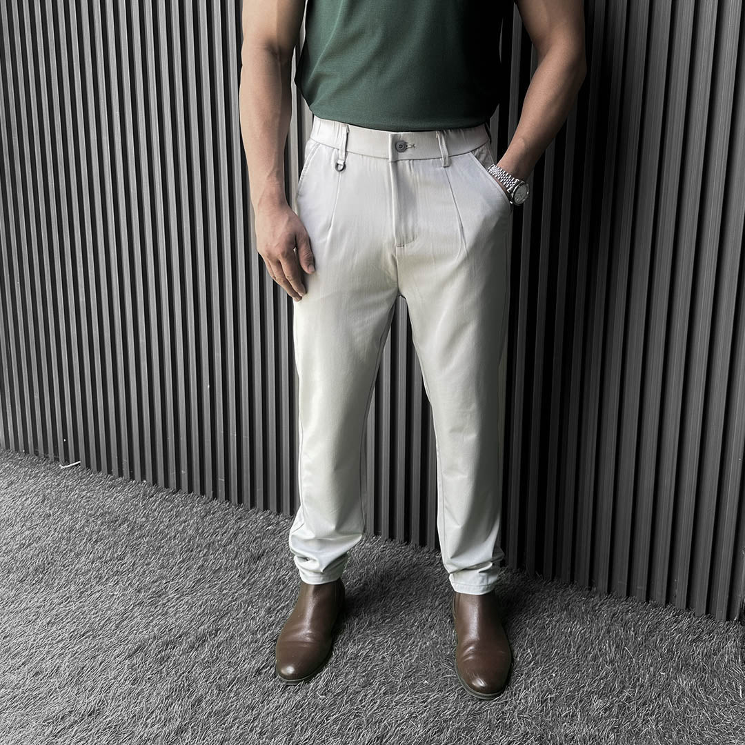 CLASSIC PLEATED WIDE LEG FORMAL PANTS Zapped Store CLASSIC PLEATED WIDE LEG FORMAL PANTS Zapped Store