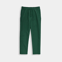 LOOSE FIT RIBBED PANTS - GREEN