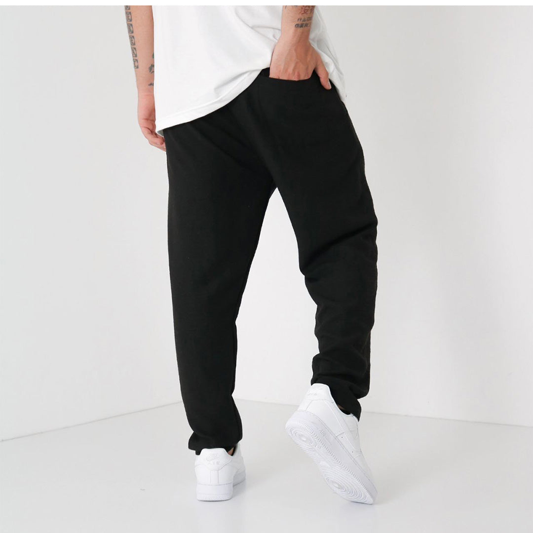 LOOSE FIT LINEN PANTS - BLACK