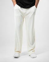 MEN’S BEIGE RELAXED-FIT LOUNGE PANTS