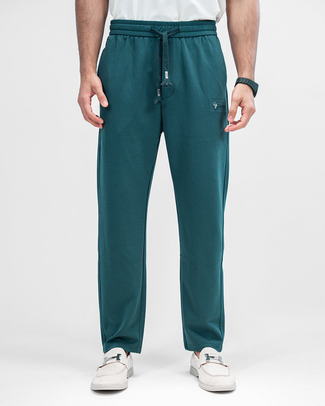 MEN’S TEAL DRAWSTRING PANTS