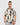 Men’s Abstract Print Cuban Collar Shirt in Beige & Black