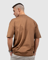 Men’s Brown Oversized T-Shirt