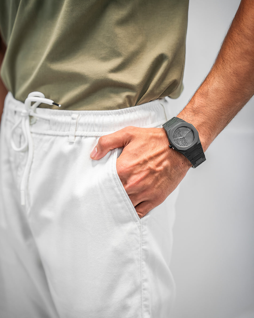 Men’s PREMIUM WHITE LINEN PANTS