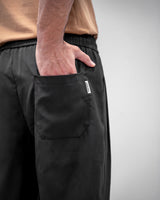 MEN’S BLACK RELAXED-FIT JOGGER PANTS
