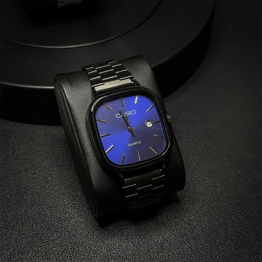 CS Quartz Watch - Black Blue