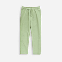 LOOSE FIT RIBBED PANTS - OLIVE