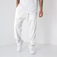 LOOSE FIT LINEN PANTS - WHITE